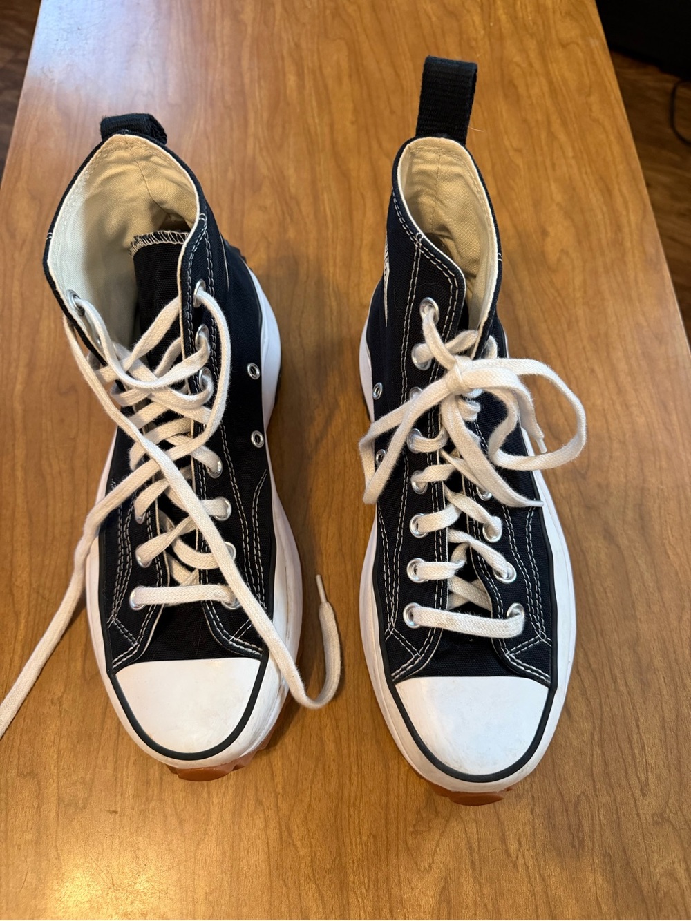 Converse Run Star Hike HI Sneakers "Black" - 166800C